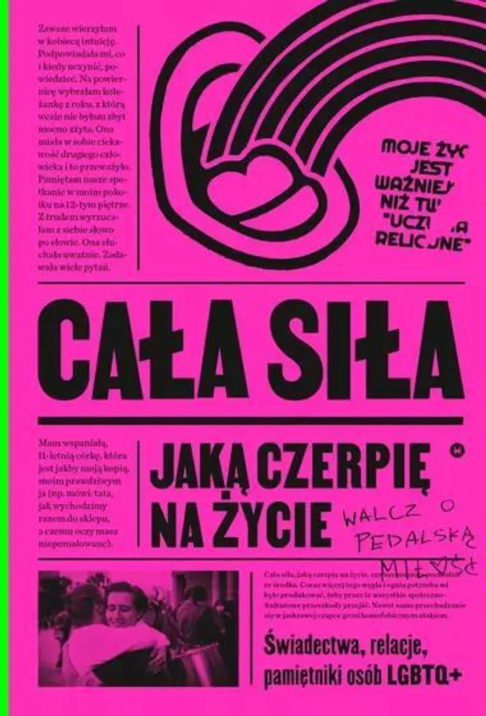 Livre Cała siła, jaką czerpię na życie - Récit inspirant et résilience