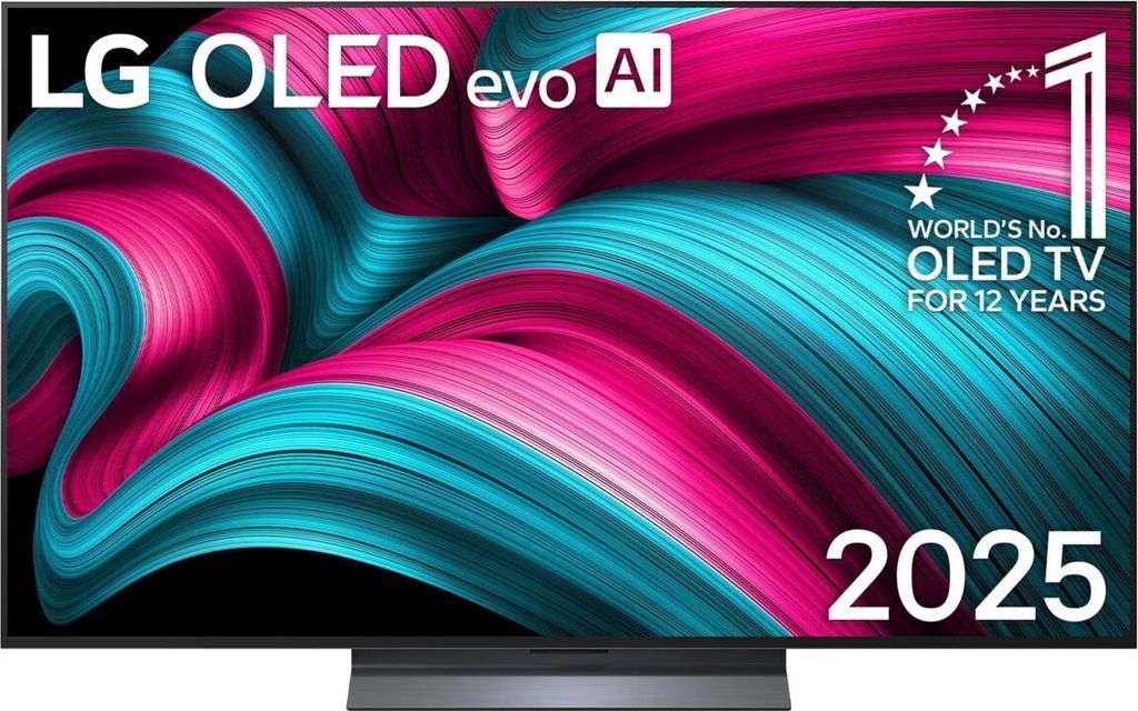 LG OLED55C57 OLED evo TV (Flat, 55 Zoll / 139 cm, OLED 4K, SMART TV)