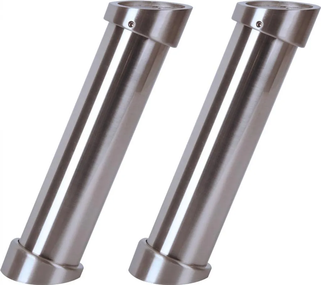 Porta Snack Alluminio LUX Nordlinger Finitura Inox | Set 2 Pezzi
