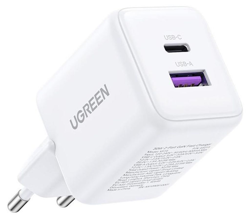 Ugreen 65015, Interne, AC, Wit Productafbeelding 
