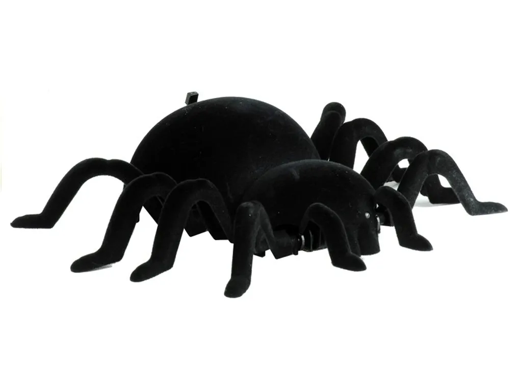 Araignée RC Interactive à Télécommande avec Yeux LED et Rotation 360