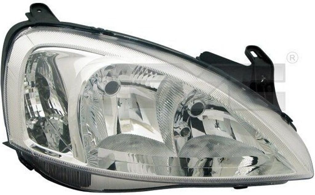TYC 20-6065-45-2 Hauptscheinwerfer OE 1216138 kompatibel mit Combo, Corsa C