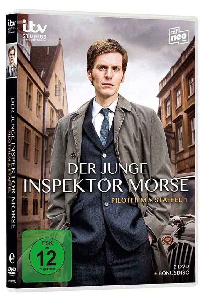Junge Inspektor Morse,Der-Staffel 1+Pilotfilm Image du produit 