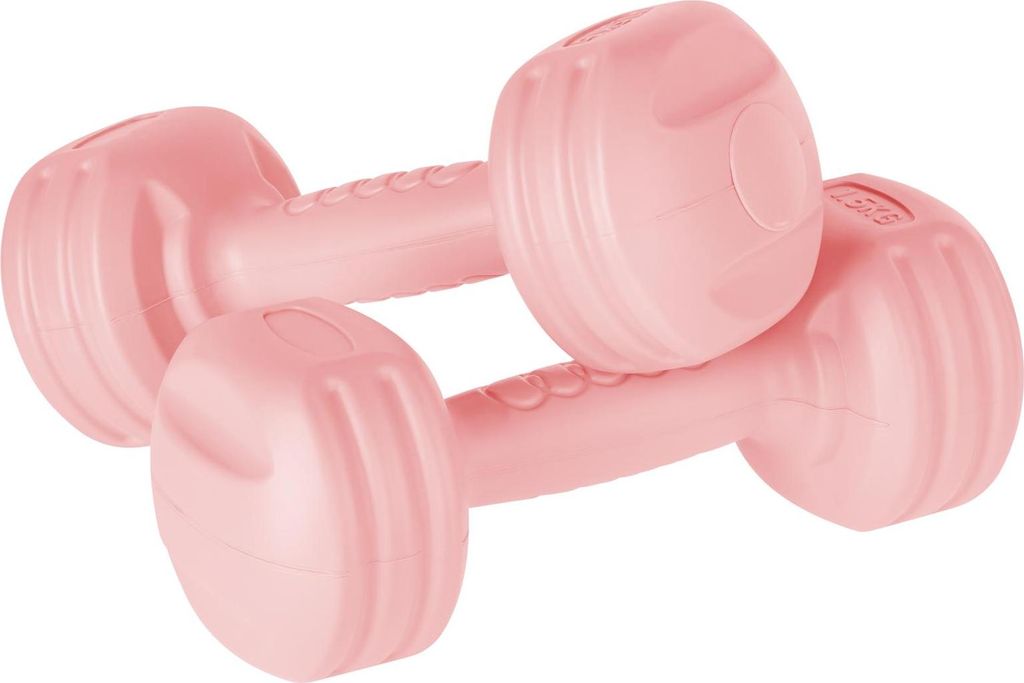 Hantle fitness Rebel RBA-2306 2 x 1,5 kg, jasnoróżowe Zdjęcie produktu 