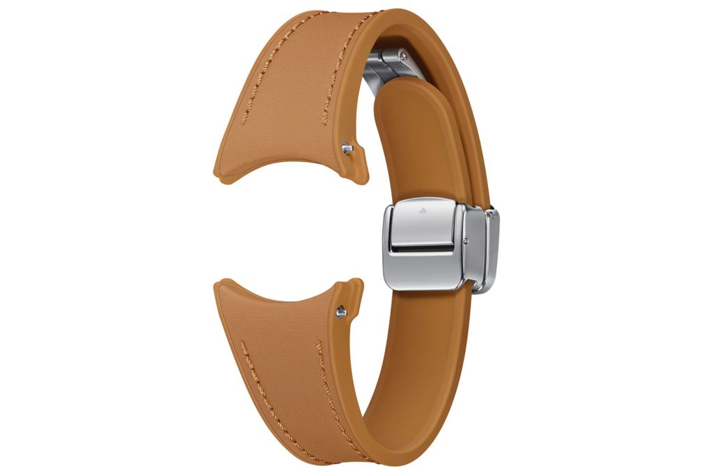Samsung D-Buckle Hybrid Band (Slim, S/M) für Watch, Camel