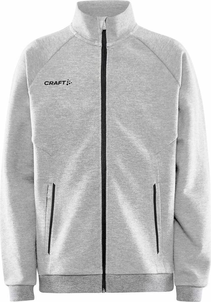 CRAFT Core Soul Full Zip Jacket JR Grey Melange 146/152