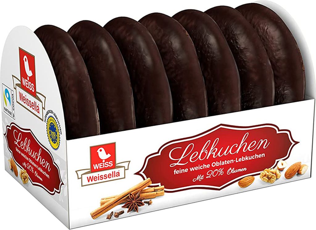 Weiss Weissella oplatkový perník s hořkou čokoládou 200g Obrázek produktu 