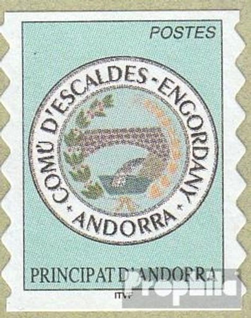 Briefmarken Andorra - Französische Post 2003 Mi 596 (kompl.Ausg.) postfrisch Wappen