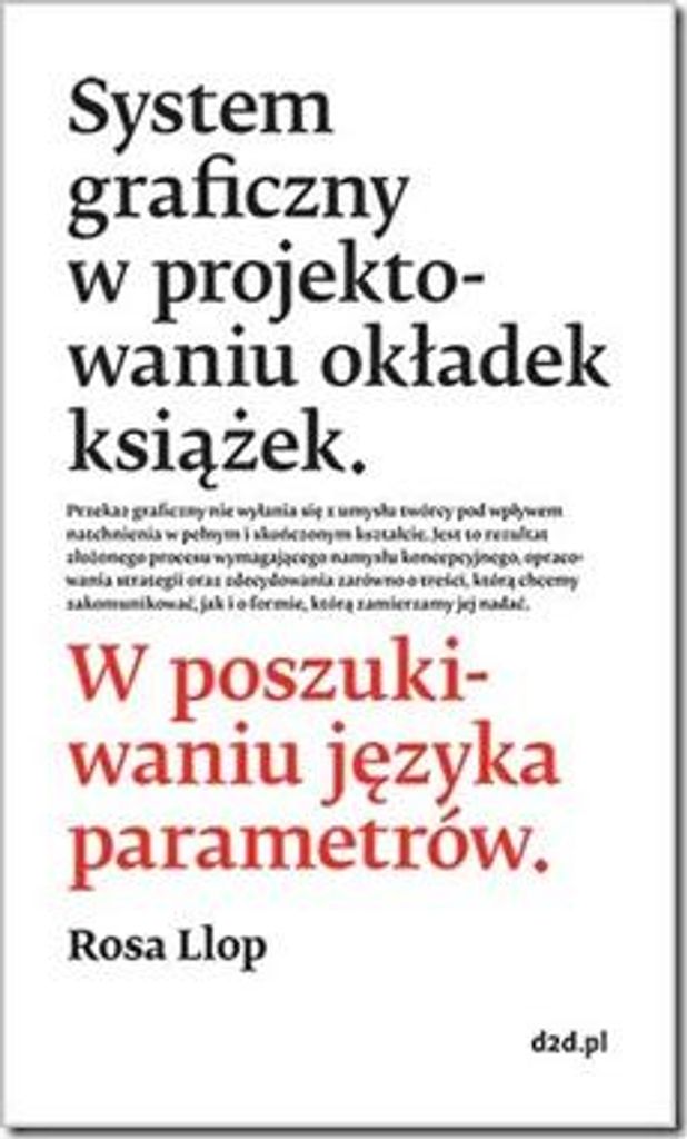System graficzny w projektowaniu okładek książek