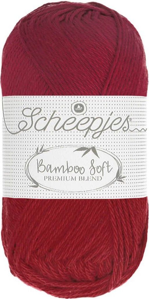 Scheepjes Bamboo Soft 50g Majestic Red 259 Rot