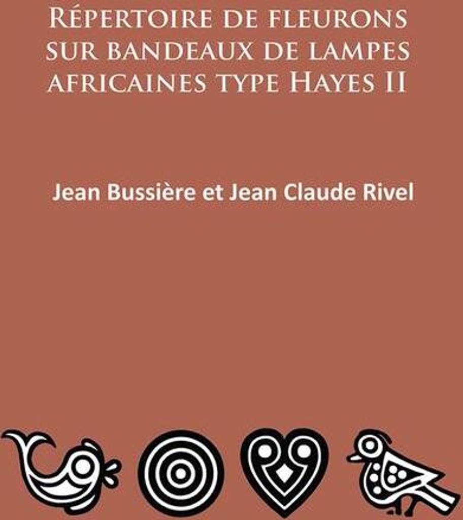 Repertoire de fleurons sur bandeaux de lampes africaines type Hayes II