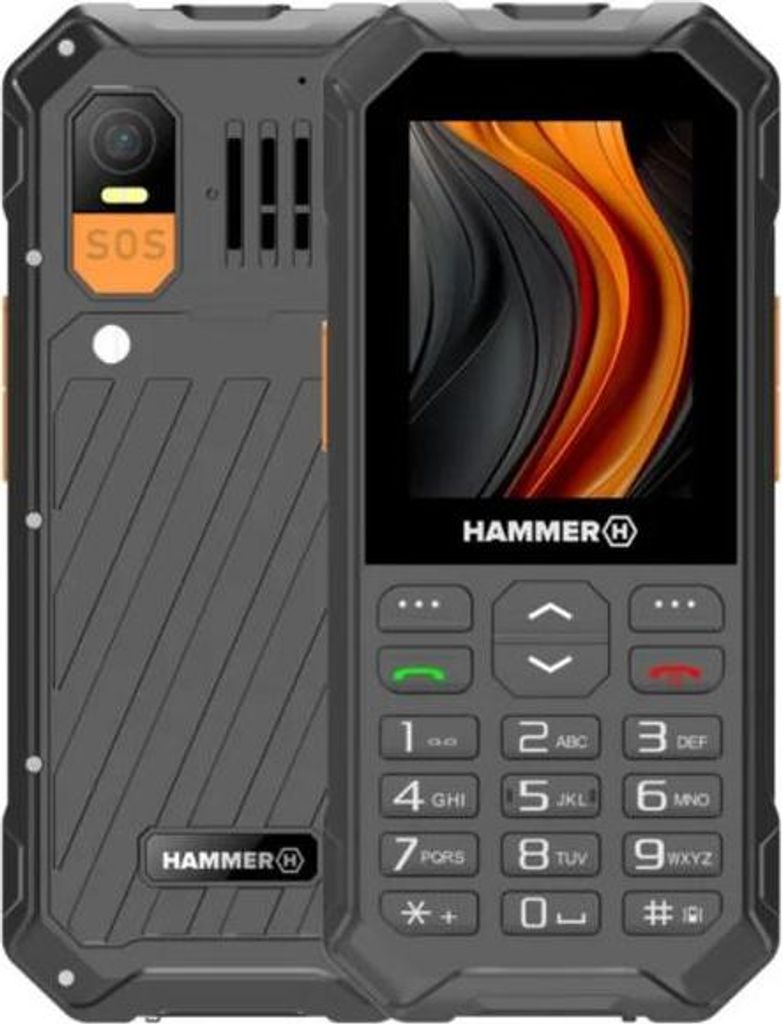 HAMMER 6 LTE, Navýšku, Dual SIM, 6,1 cm (2.4"), 2 MP, 2500 Obrázok produktu 