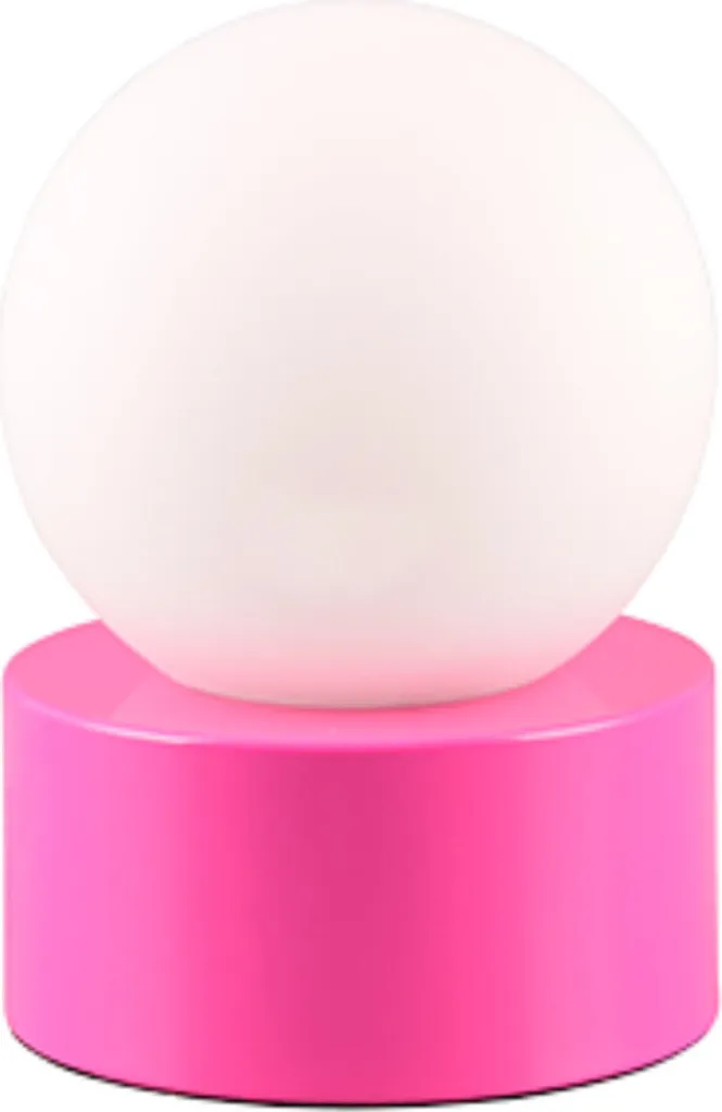 Contessa RL Lampada da Tavolo Sfera Vetro Rosa E14 - Illuminazione Design