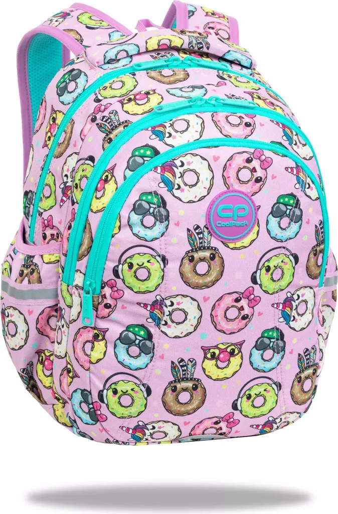 Sac à dos Joy Happy Donuts avec bretelles confort et motifs imprimés - 2