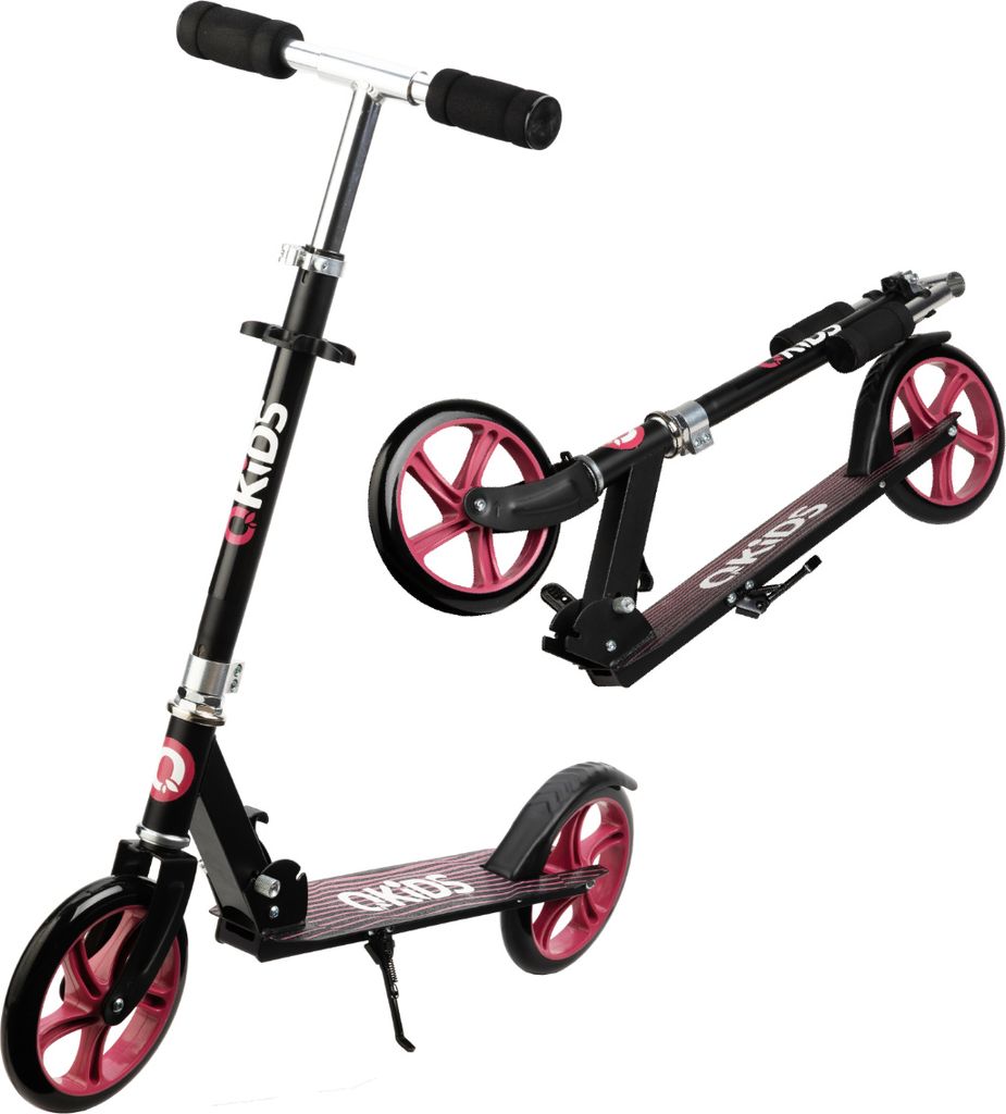 Hulajnoga freestyle, QKIDS, WEISS Pink, 3-stopniowa Zdjęcie produktu