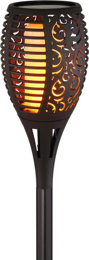 GLOBO 330770 Solarleuchte Kunststoff schwarz matt, 54x LED