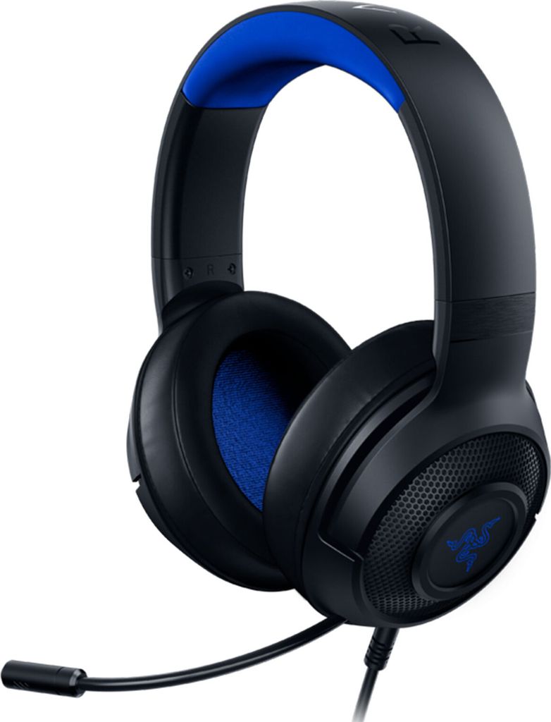 RAZER Kraken X Konsolen-Kopfhörer, blau und schwarz Produktbild 