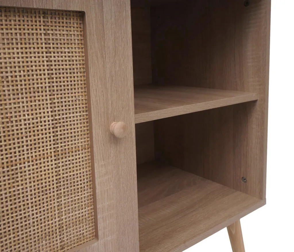 Meuble de Rangement Entrée et Salon 80cm - Commode Sideboard Pratique