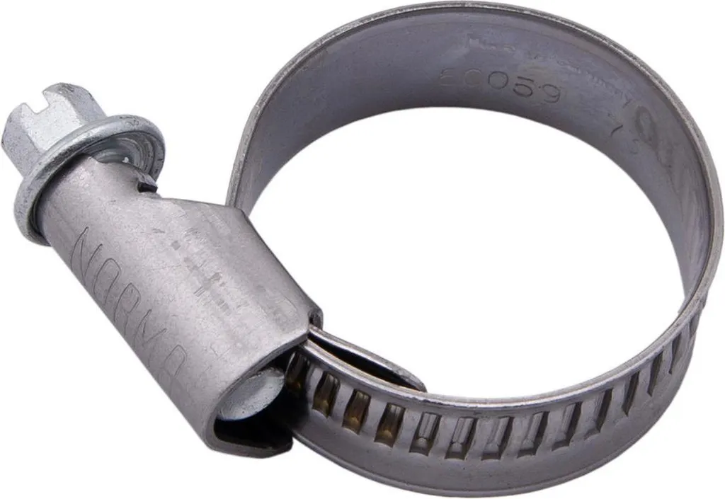Dresselhaus Collier de serrage Norma en acier zingué pour fixation tube