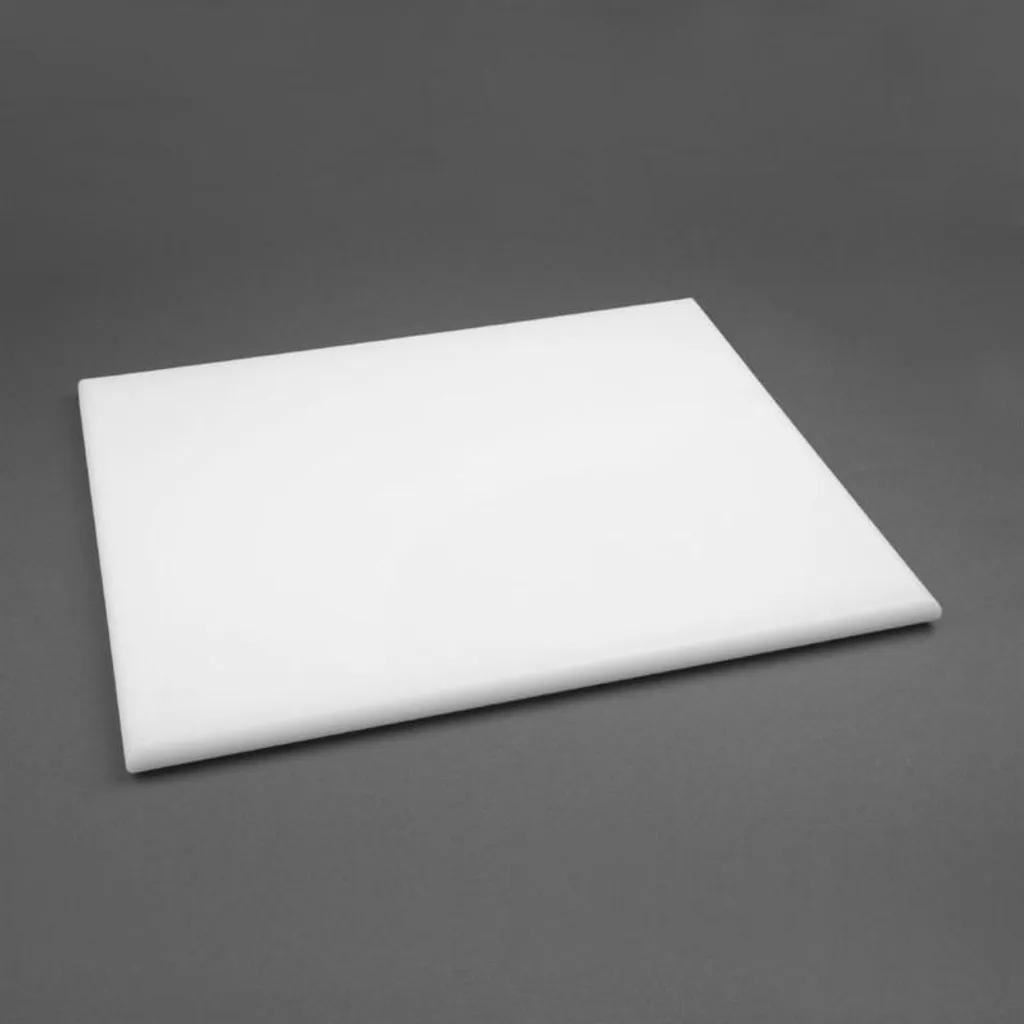 Tagliere Hygiplas Extra Large ad alta densità Bianco, 2,5(H) X 45(L) Cm