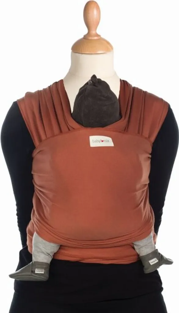 Porte-bébé TRICOT-SLEN ORGANIC Sierra Brown : portage mains libres et confort
