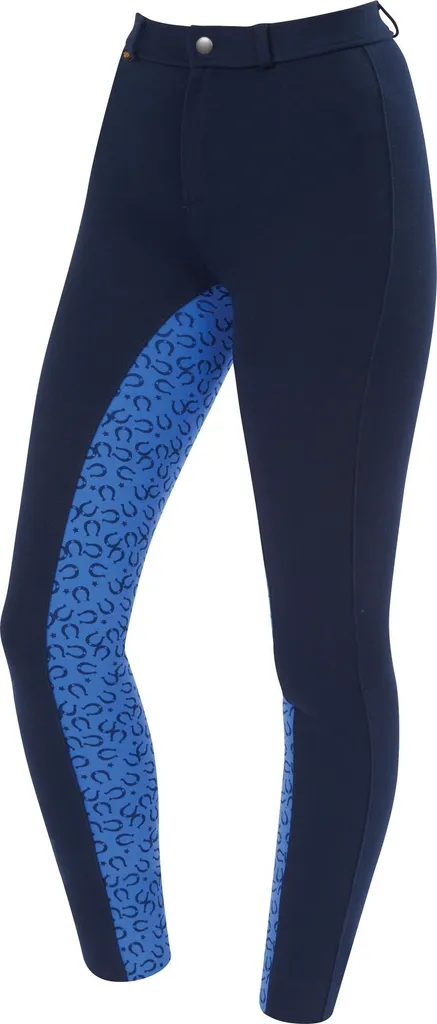 Pantalon d'équitation Enfant Saxon Warm Up WB183 avec ceinture de 61 cm