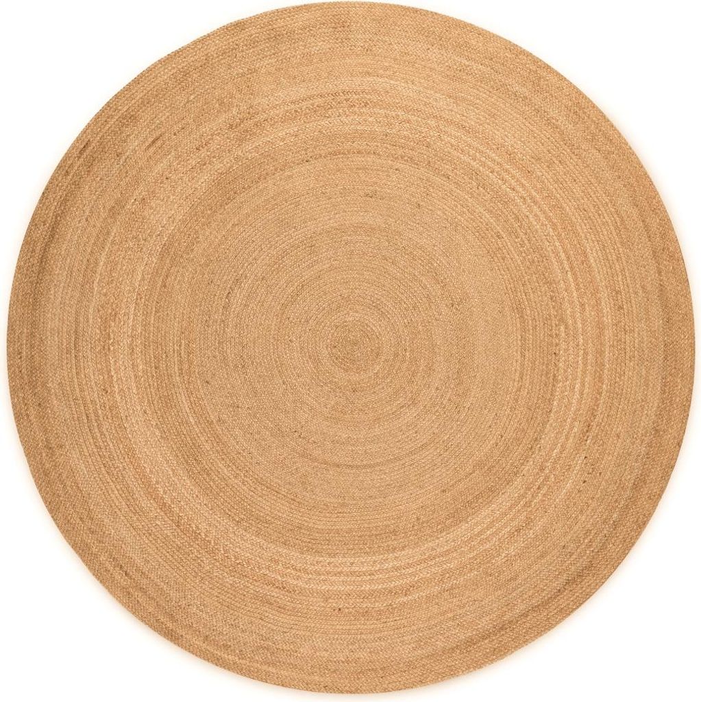 200x200 (průměr) kruh Kusový koberec Jute Braided 106005 Obrázek produktu 