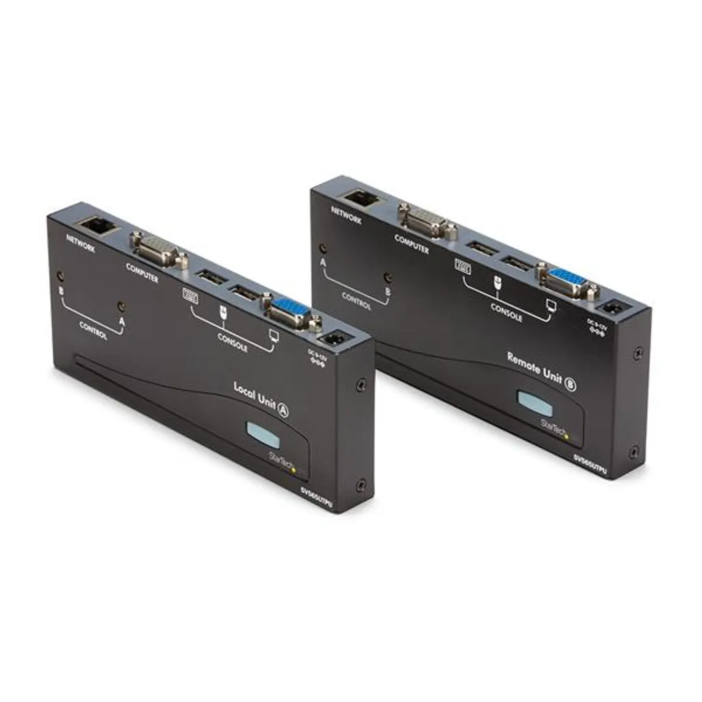 Prolongateur KVM USB et VGA via Câble RJ45 - Portée de 150 Mètres