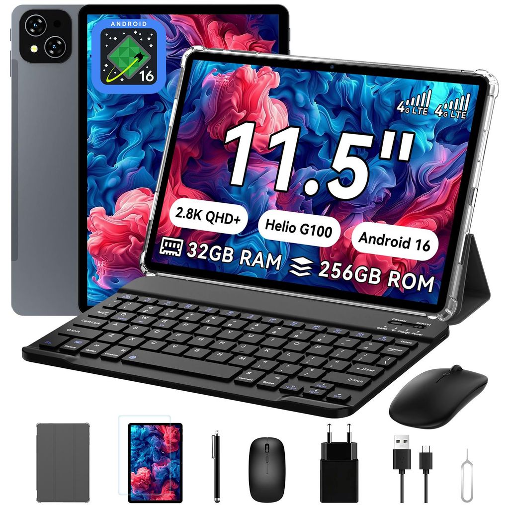 Tablet T12 Pro da 11,5 pollici con display BOE 2.8K, Immagine del prodotto 