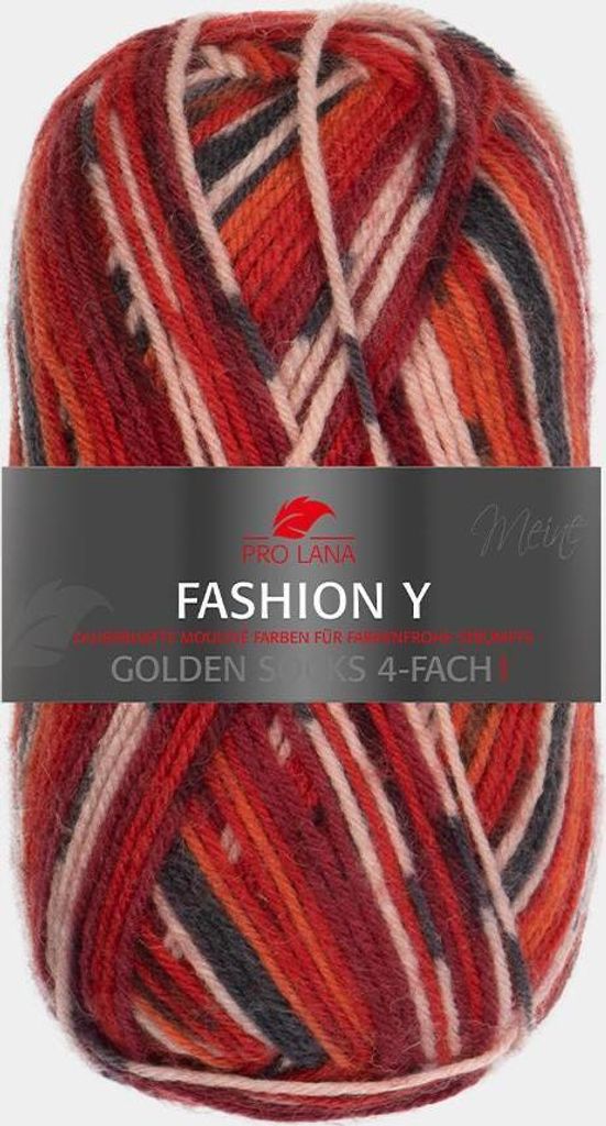 Pro Lana Golden Socks Fashion Y 4-fach Sockenwolle, Produktbild 