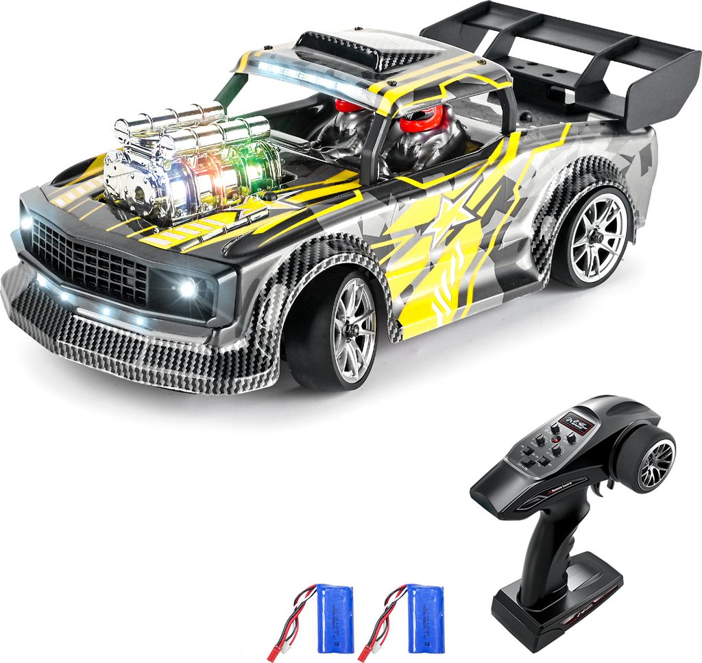 RC Drift Car 1/18 RC Car 2.4GHz 4WD 30km/h RC Race Car Full Scale High Speed Kinder Geschenk RTR mit ESP Funktion 2 Batterie