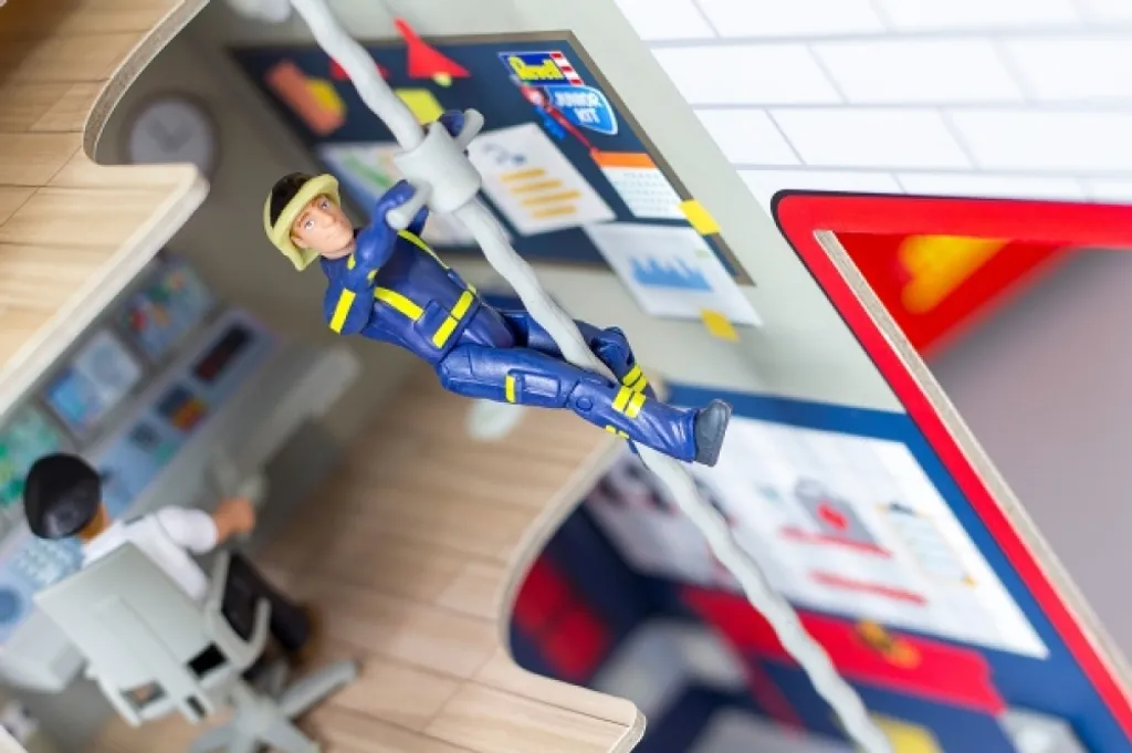 Caserne de Pompiers Junior Kit Revell - Jeu de Construction Éducatif
