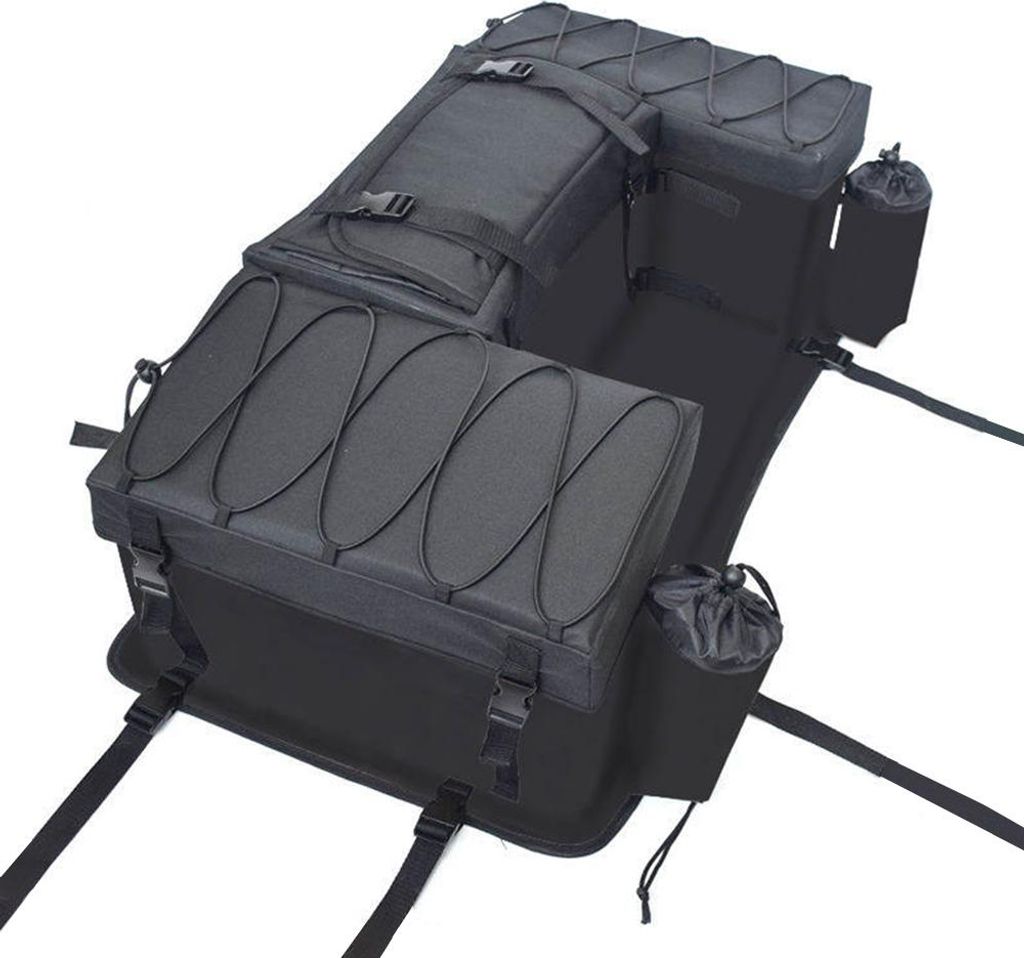 Quad ATV Hecktasche # QB4 Gepäcktasche Topcase schwarz