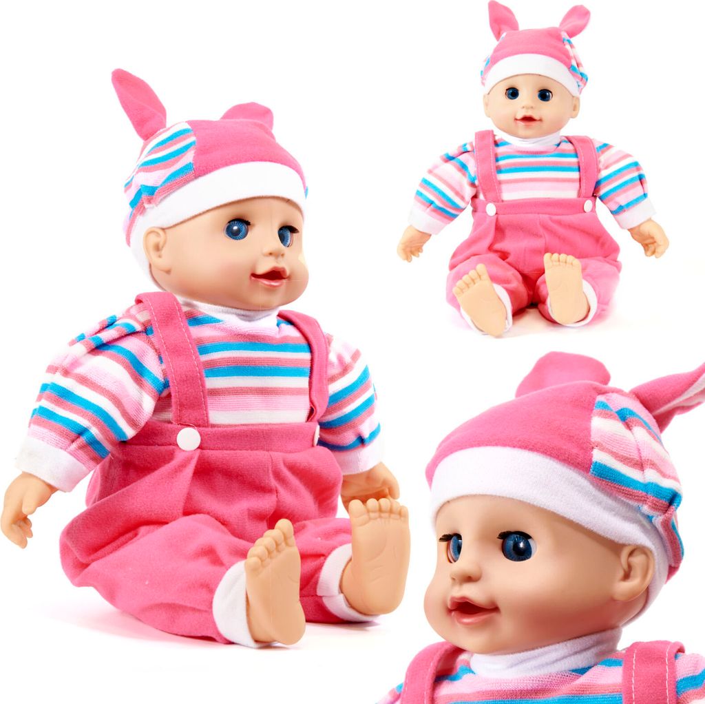 Aga Bábika Maya so zvukom ružová 40cm Obrázok produktu 