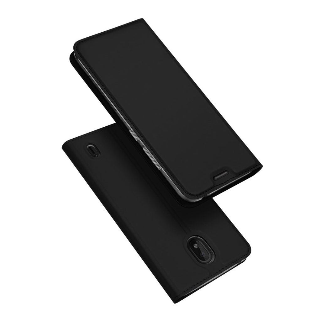 Dux Ducis Flip Tasche Skin Pro Series für Nokia 1 Plus schwarz
