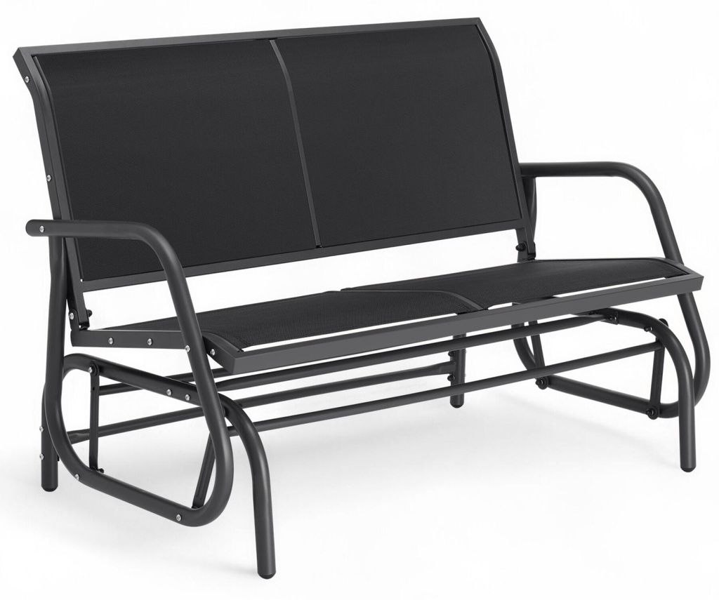 tectake® Schaukelbank Greta 121 x 72 x 86,5 cm Produktbild 