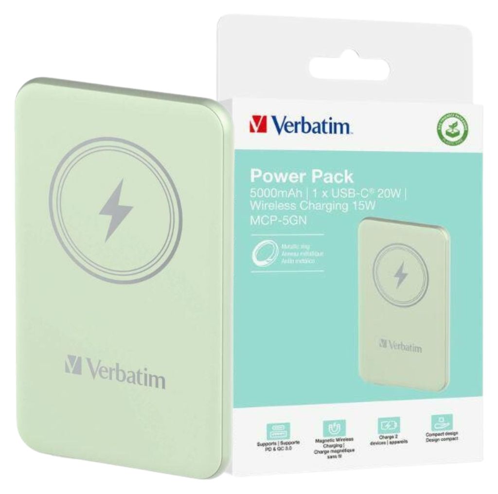 Verbatim Powerbank indukcyjny `n` Go 15W5000mAh Wireless Zdjęcie produktu 