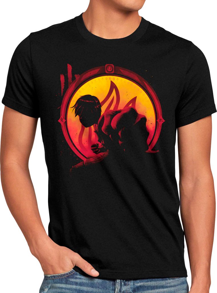 A.N.T. Fire Master Herren T-Shirt avatar anime japan manga last tv