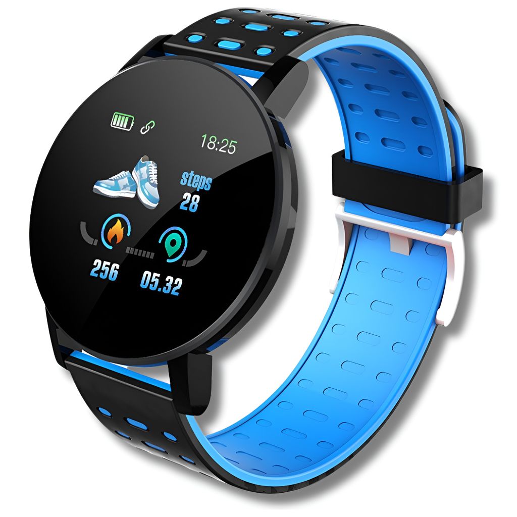 Smartwatch Zegarek Opaska Sportowa Męska Damska Kroki Puls Zdjęcie produktu 