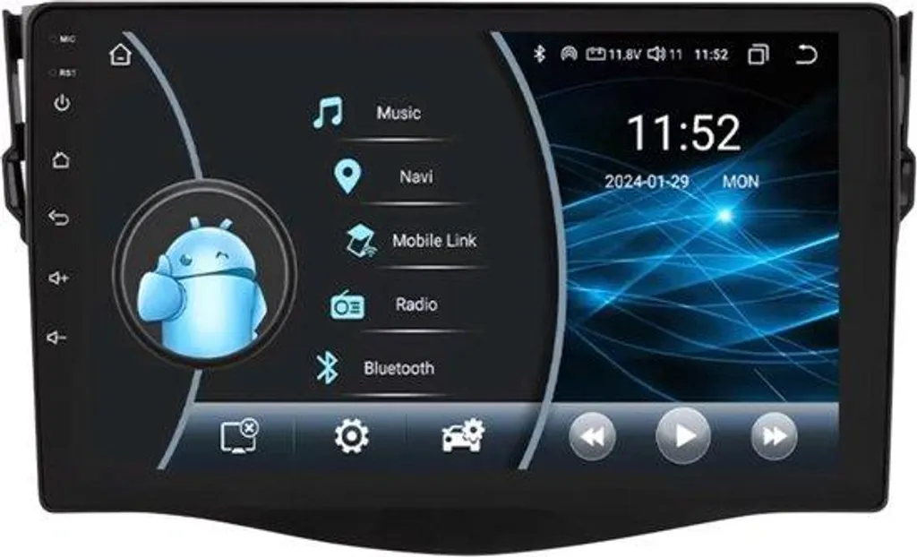 Autoradio CarPlay Toyota RAV4 2006-2012 Écran Tactile GPS Android