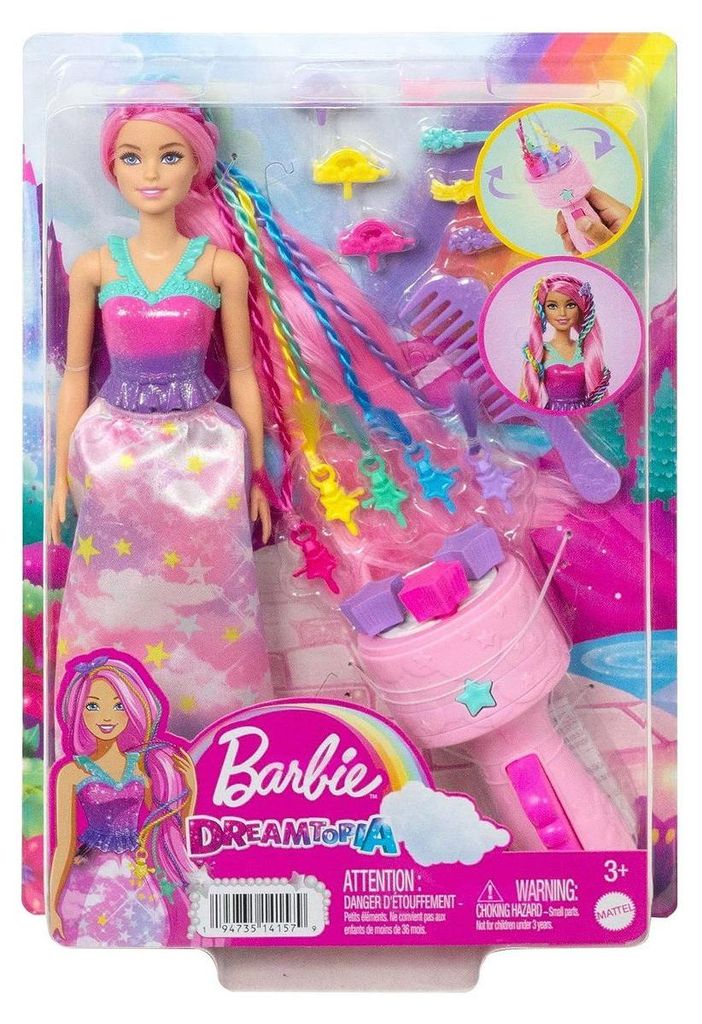 Barbie Dreamtopia Tresses et accessoires Image du produit 