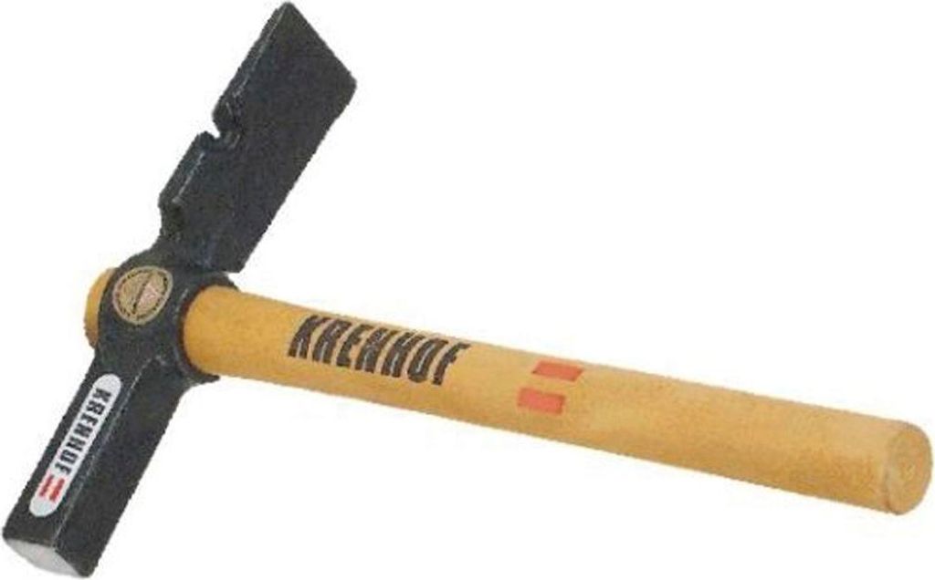 KRENHOF Maurerhammer mit Holzstiel und Nagelzieher 500 g Produktbild 