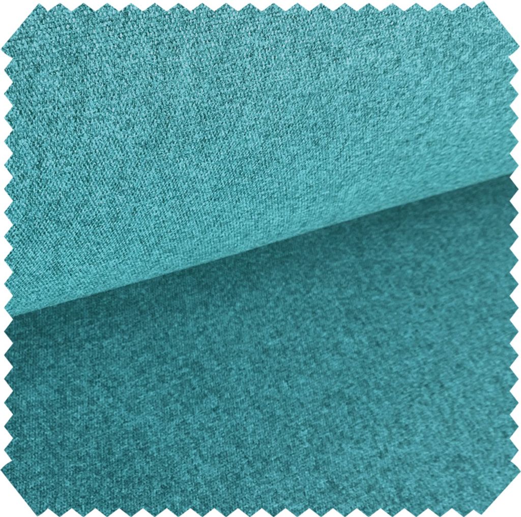 novely ONTREAL Moderner Möbelstoff - Melierter Polsterstoff in Wolloptik - Pflegeleichte Meterware 1lfm - Farbe: 83 Topazblau