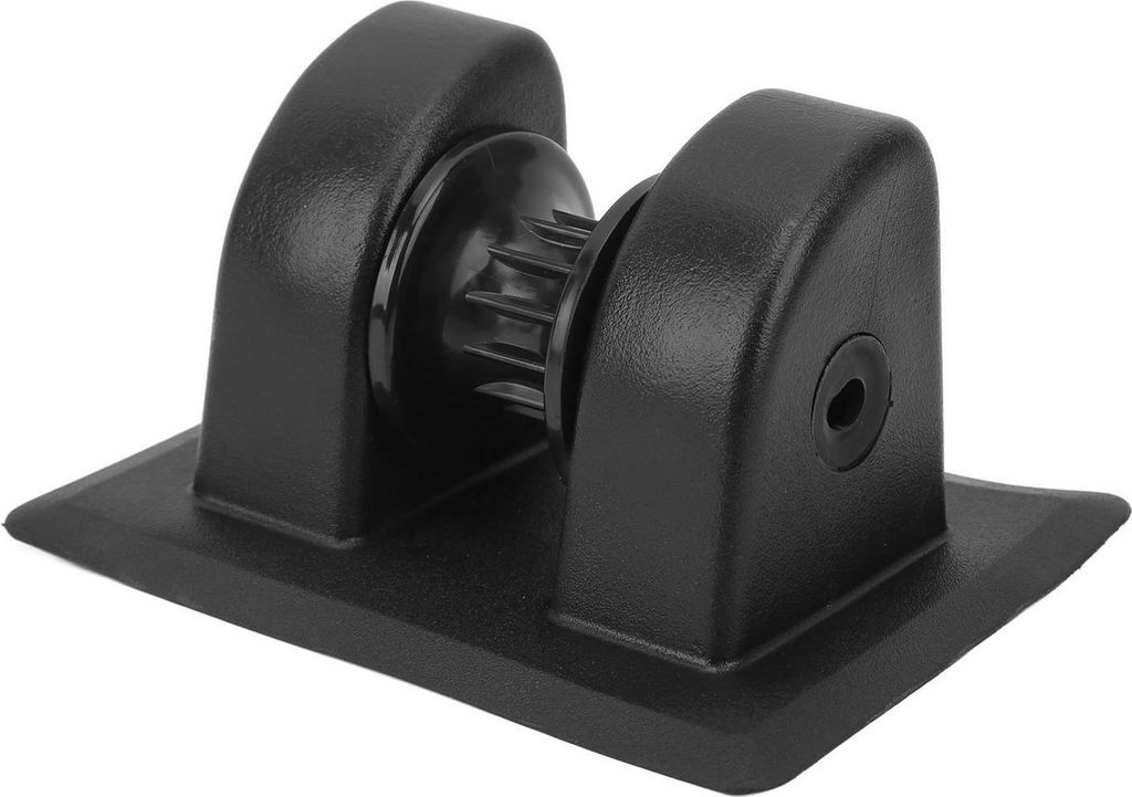 Schlauchboot-Ankerhalter, professionelle Seilunterstützung, PVC-Kajak-Reihenrolle für Flöße, Yachten, Kajaks, Schwarz