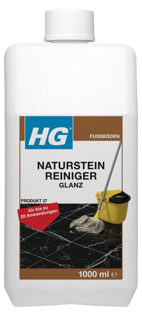 HG Naturstein Reiniger Glanz Produktbild 