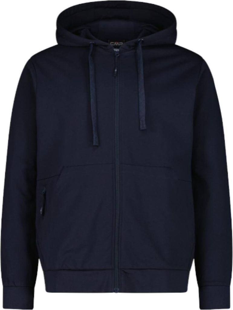 CMP Herren Sweater Jacke mit Kapuze blau 48