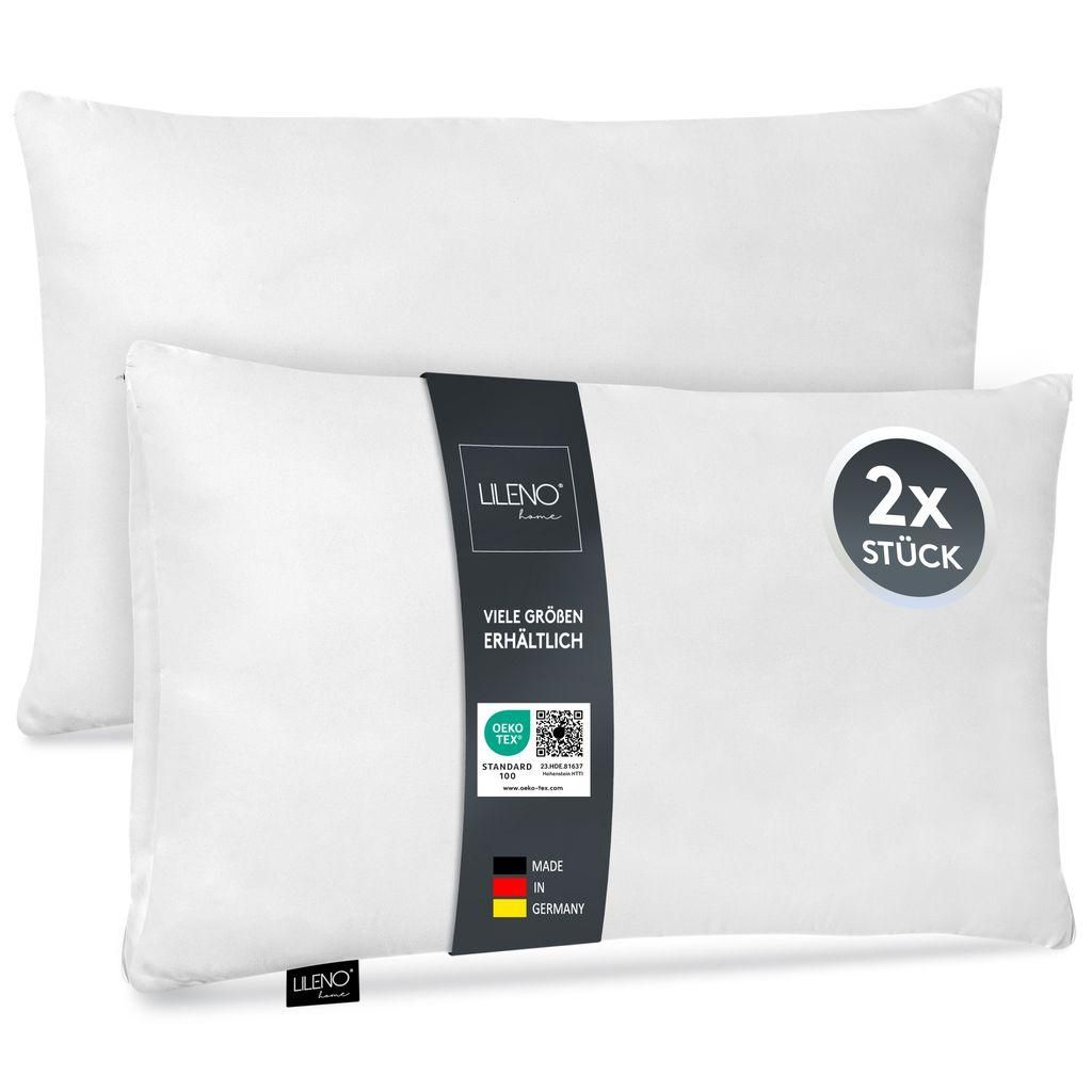 LILENO HOME Microfaser Kissen 40x60 cm [2er Set] bis 95 Produktbild 