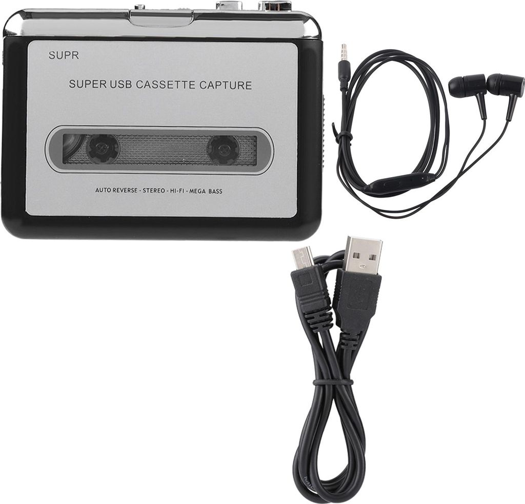 Plug & Play Cassette Player, Tapes, Sturdy Practical for Gift Hören Sie sich die Familie der Song Friend -Familie