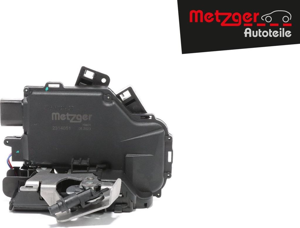 METZGER 2314051 Türschloss Hinten Links für AUDI A6 Avant (4B5, C5) A6 Limousine (4B2, C5) Allroad (4BH, C5)