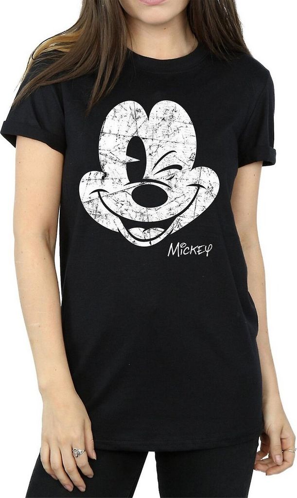Disney - T-Shirt für Damen BI1157 (M) (Schwarz)